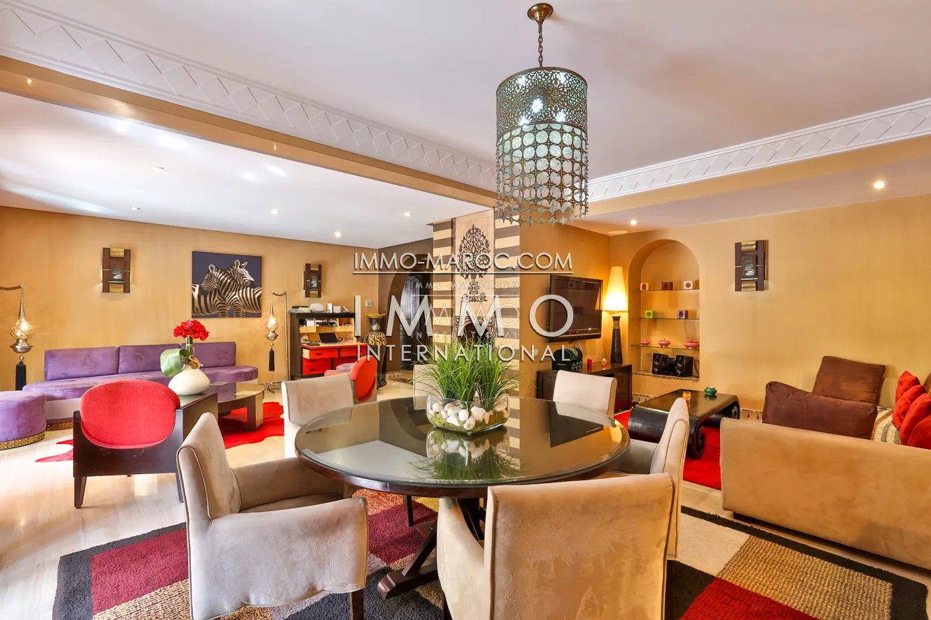 Sleek moroccan apartment rental marrakech