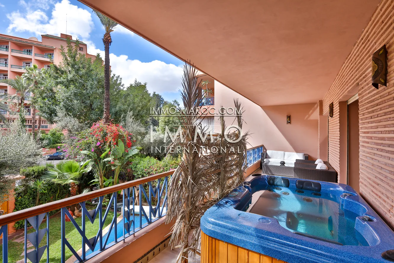 Sleek moroccan apartment rental marrakech