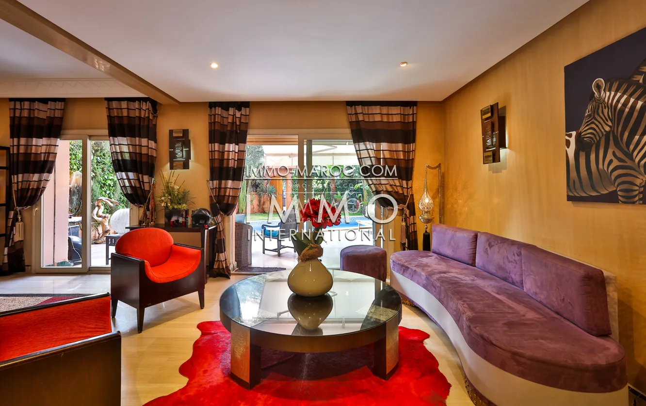 Sleek moroccan apartment rental marrakech