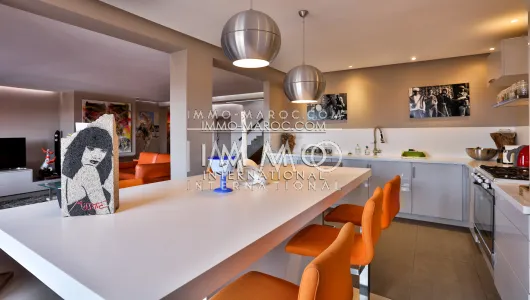 Sale contemporary luxury apartment Marrakech