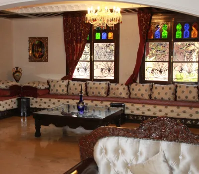 Location villa Marocain épuré Marrakech Palmeraie
