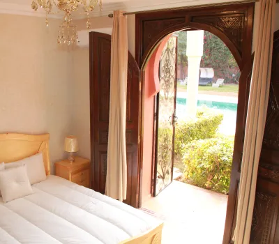 Maison à louer Marocain épuré Marrakech Palmeraie