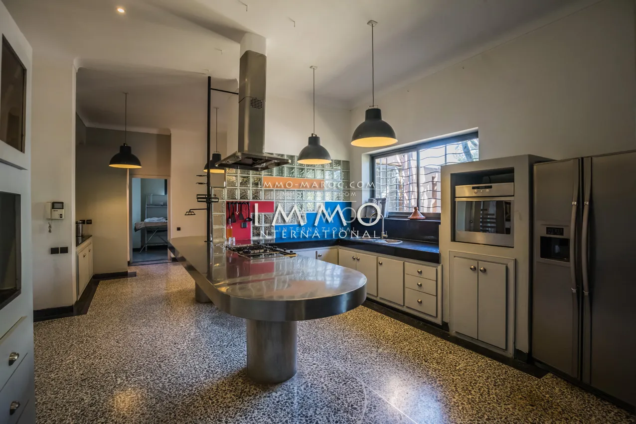 Contemporary villa palmeraie marrakech