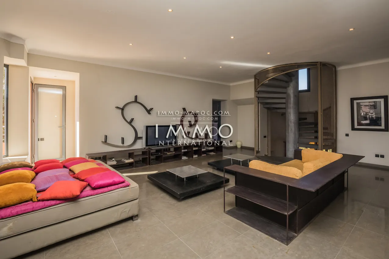 Contemporary villa palmeraie marrakech