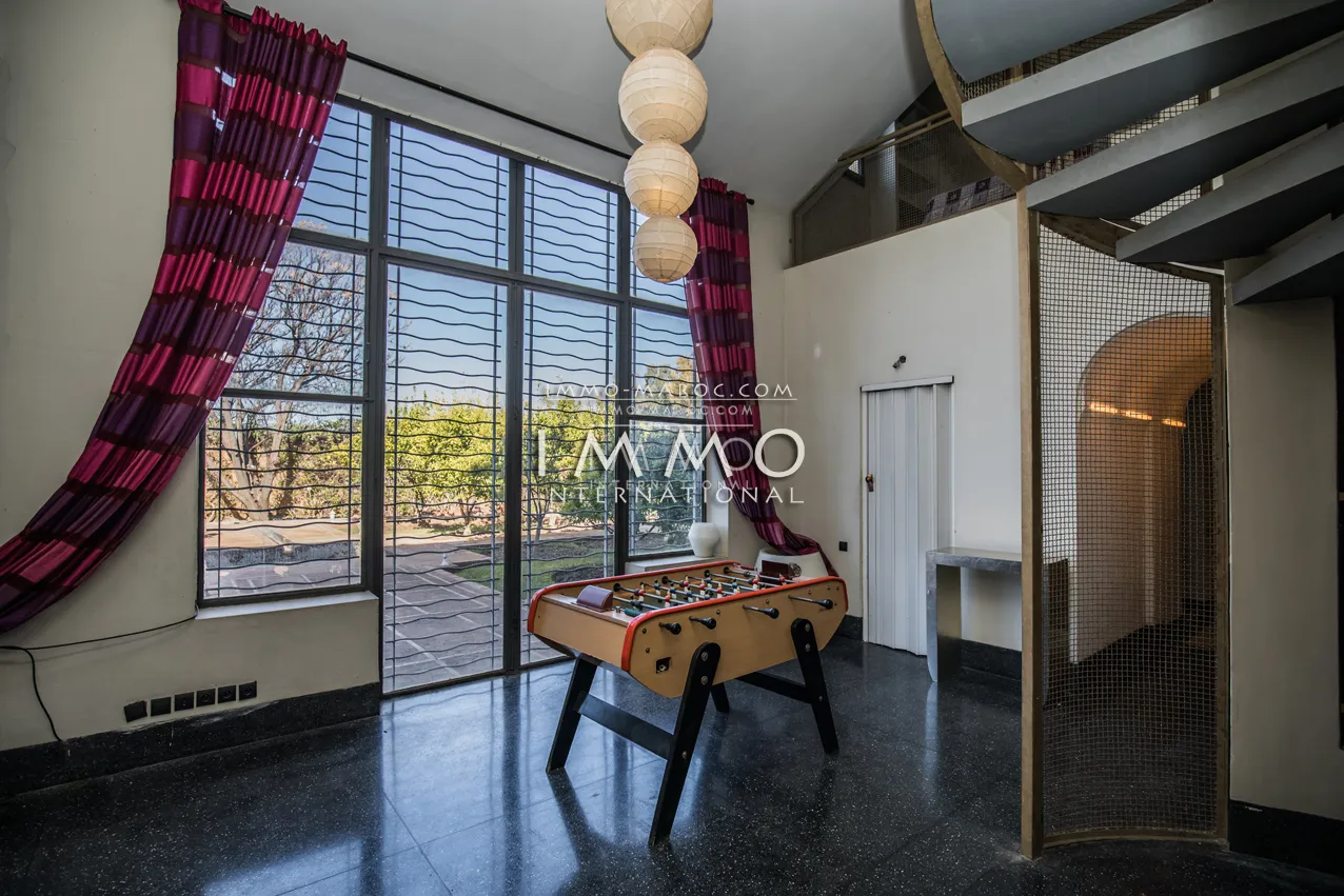 Contemporary villa palmeraie marrakech