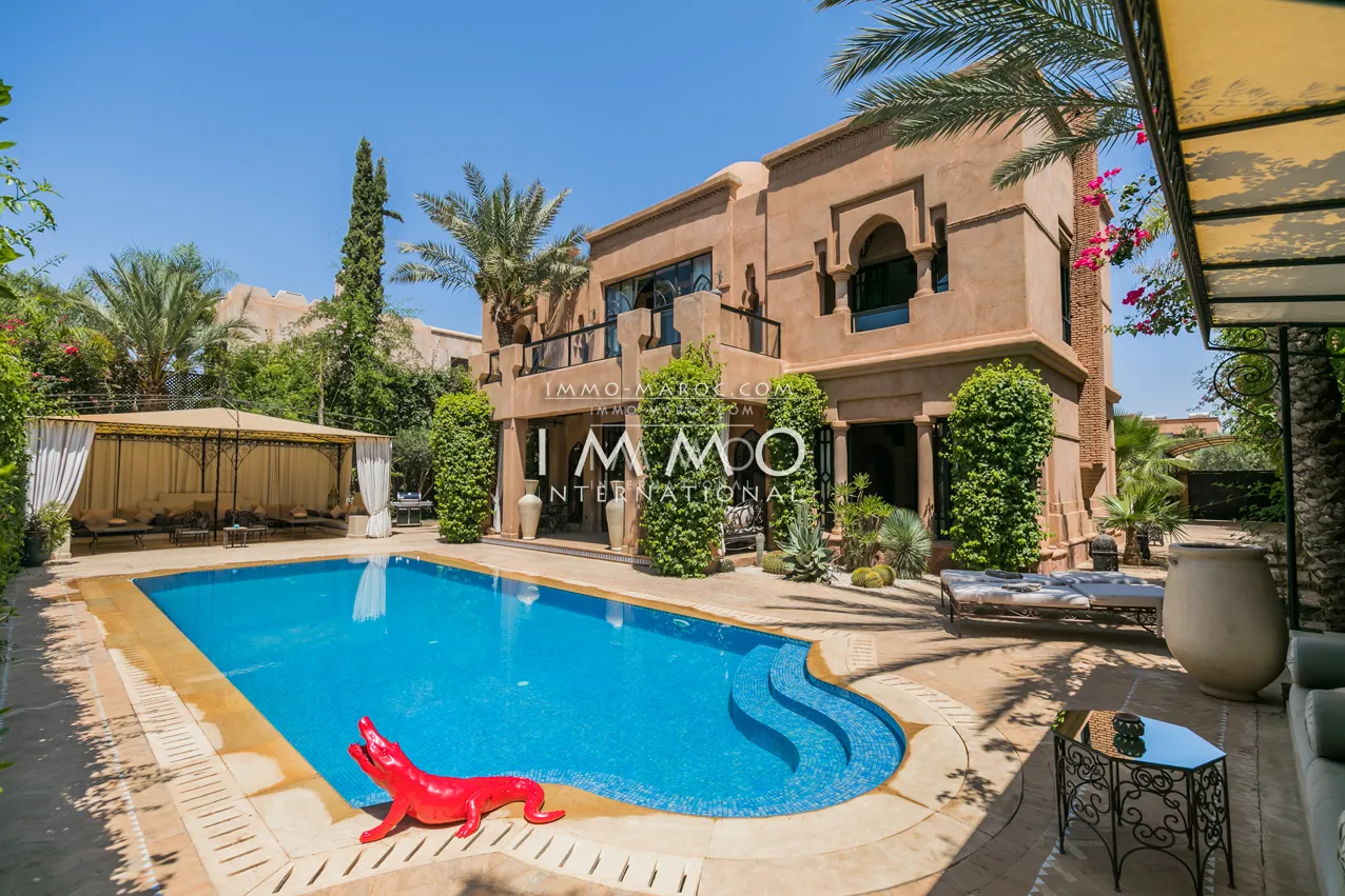 Prestigious residence for sale golf d'amelkis marrakech