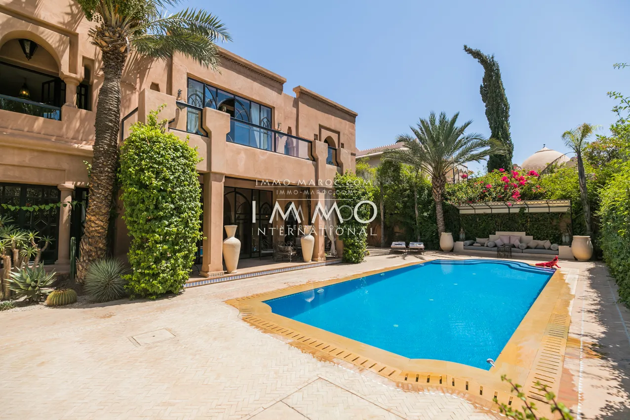 Prestigious residence for sale golf d'amelkis marrakech