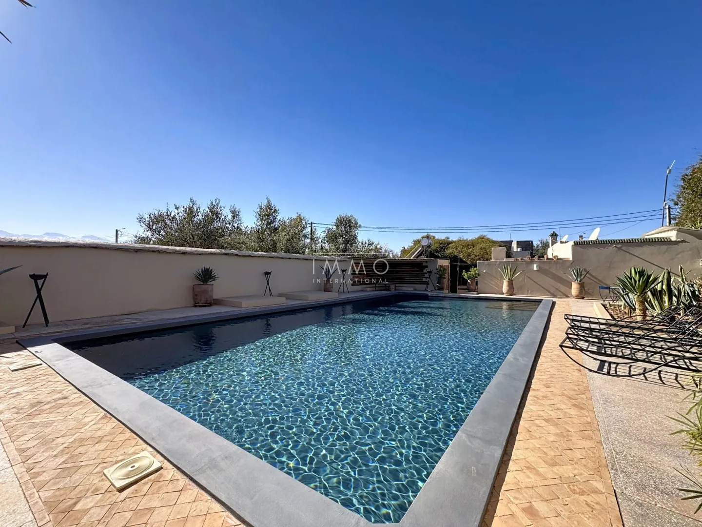 Magnificent single-storey property with breathtaking view of the atlas mountains