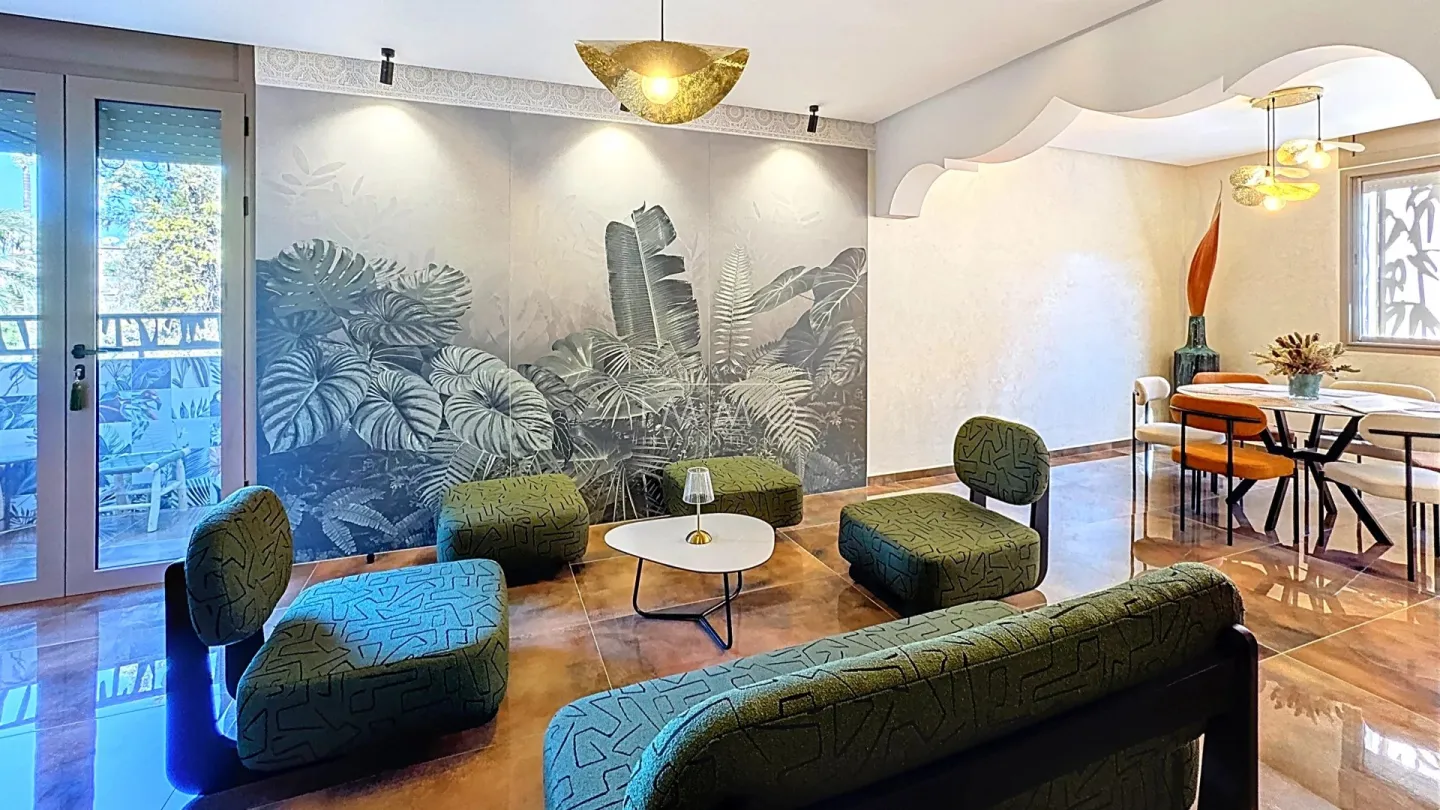 Furnished 3-bedroom apartment - coeur de majorelle