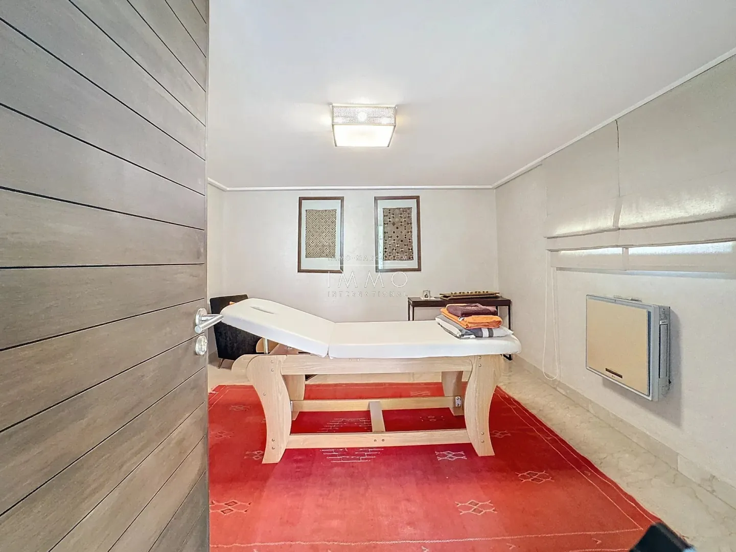 Contemporary villa for sale on a golf course.