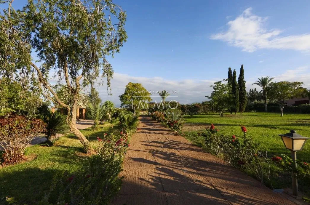 5-hectare property on the ourika road, marrakech."