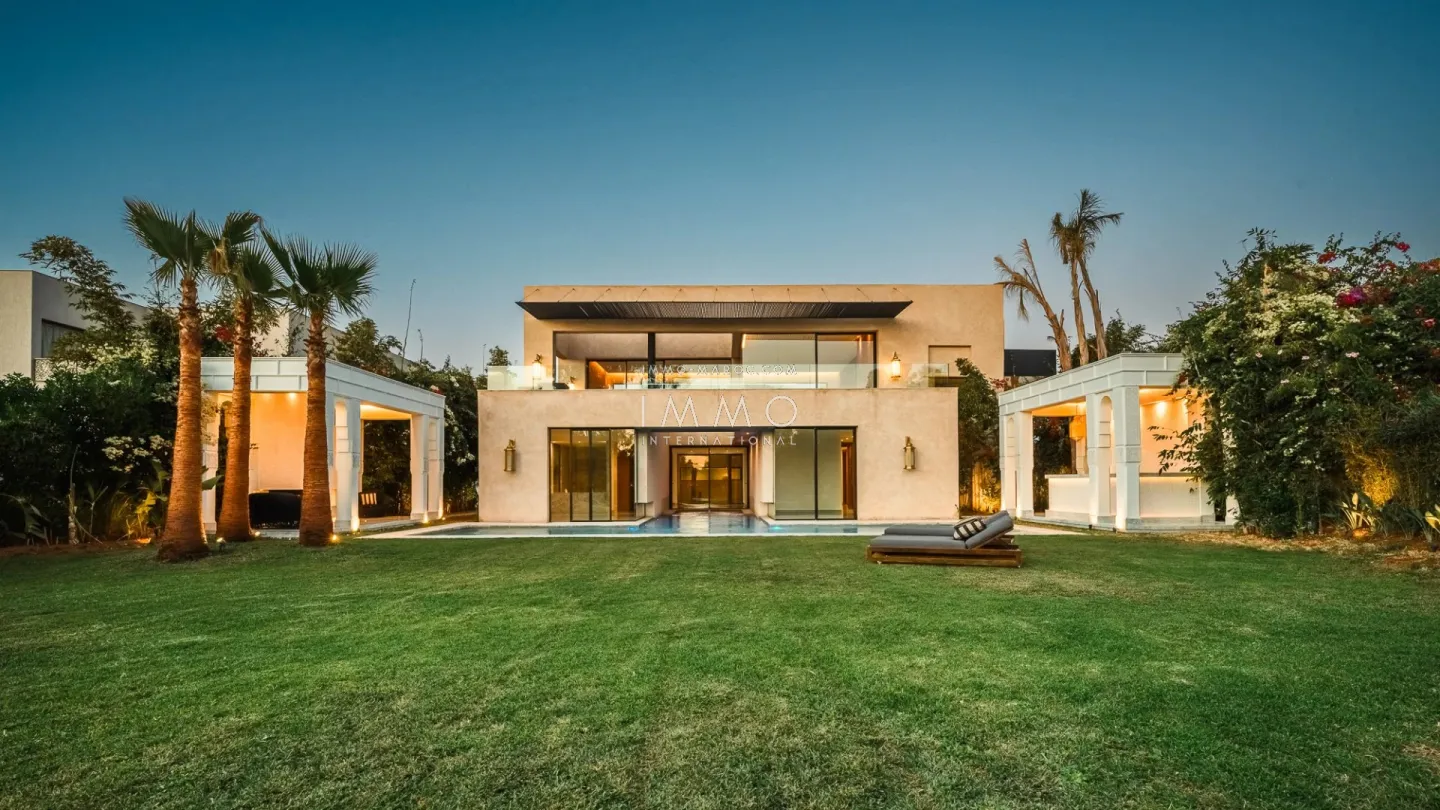 Luxury villa for sale in amelkis 2, marrakech