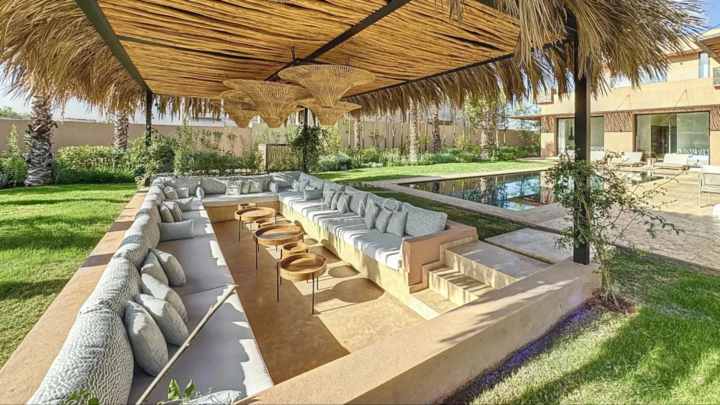 Villa in style for sale in amelkis, marrakech