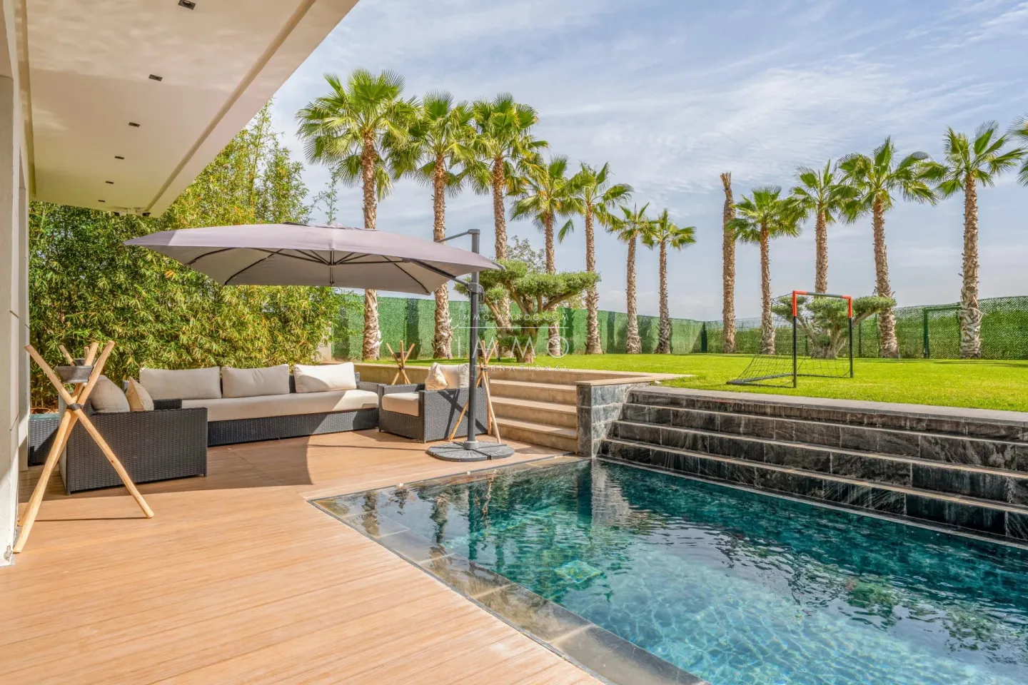 For sale – luxury villa on golf front – argane district, marrakech