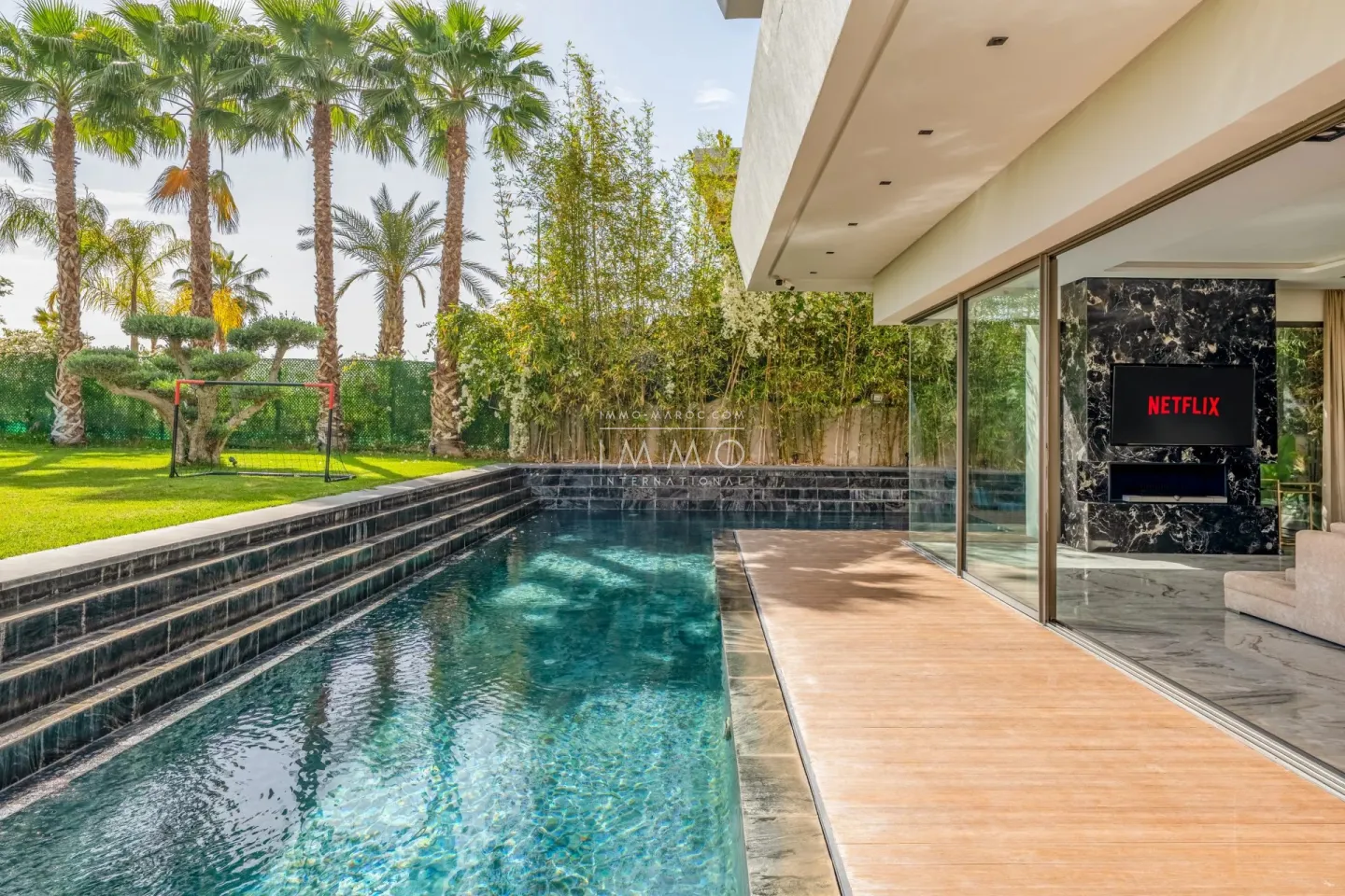 For sale – luxury villa on golf front – argane district, marrakech