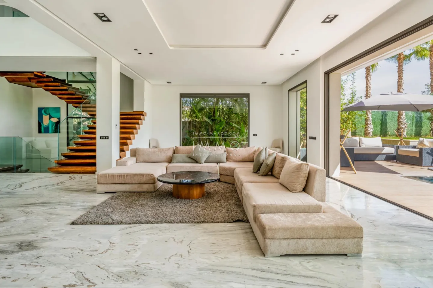 For sale – luxury villa on golf front – argane district, marrakech