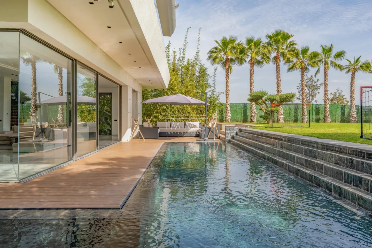 For sale – luxury villa on golf front – argane district, marrakech