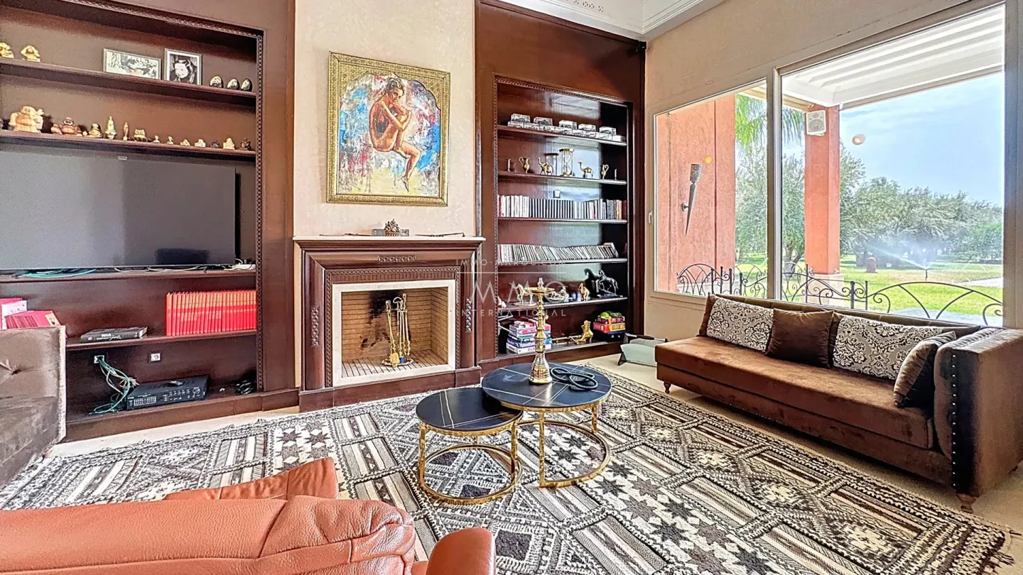 For sale - prestigious single-storey villa on 1 hectare, route d'ouarzazate - marrakech