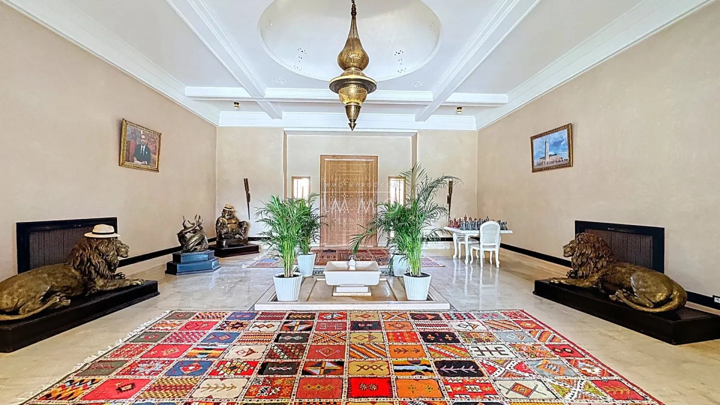 For sale - prestigious single-storey villa on 1 hectare, route d'ouarzazate - marrakech