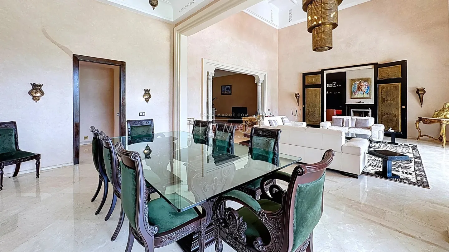 For sale - prestigious single-storey villa on 1 hectare, route d'ouarzazate - marrakech