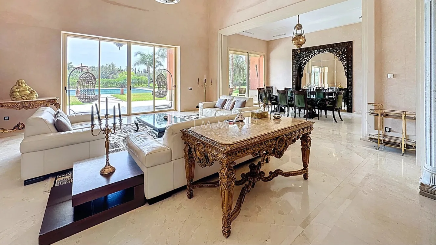 For sale - prestigious single-storey villa on 1 hectare, route d'ouarzazate - marrakech