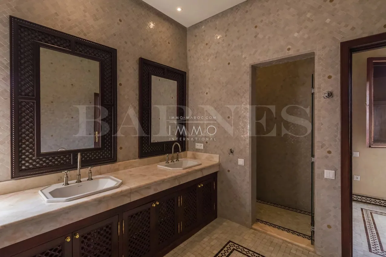 Villa de charme a vendre golf marrakech