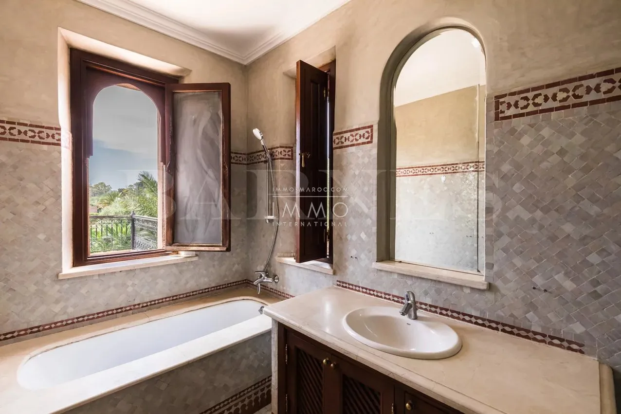 Villa de charme a vendre golf marrakech