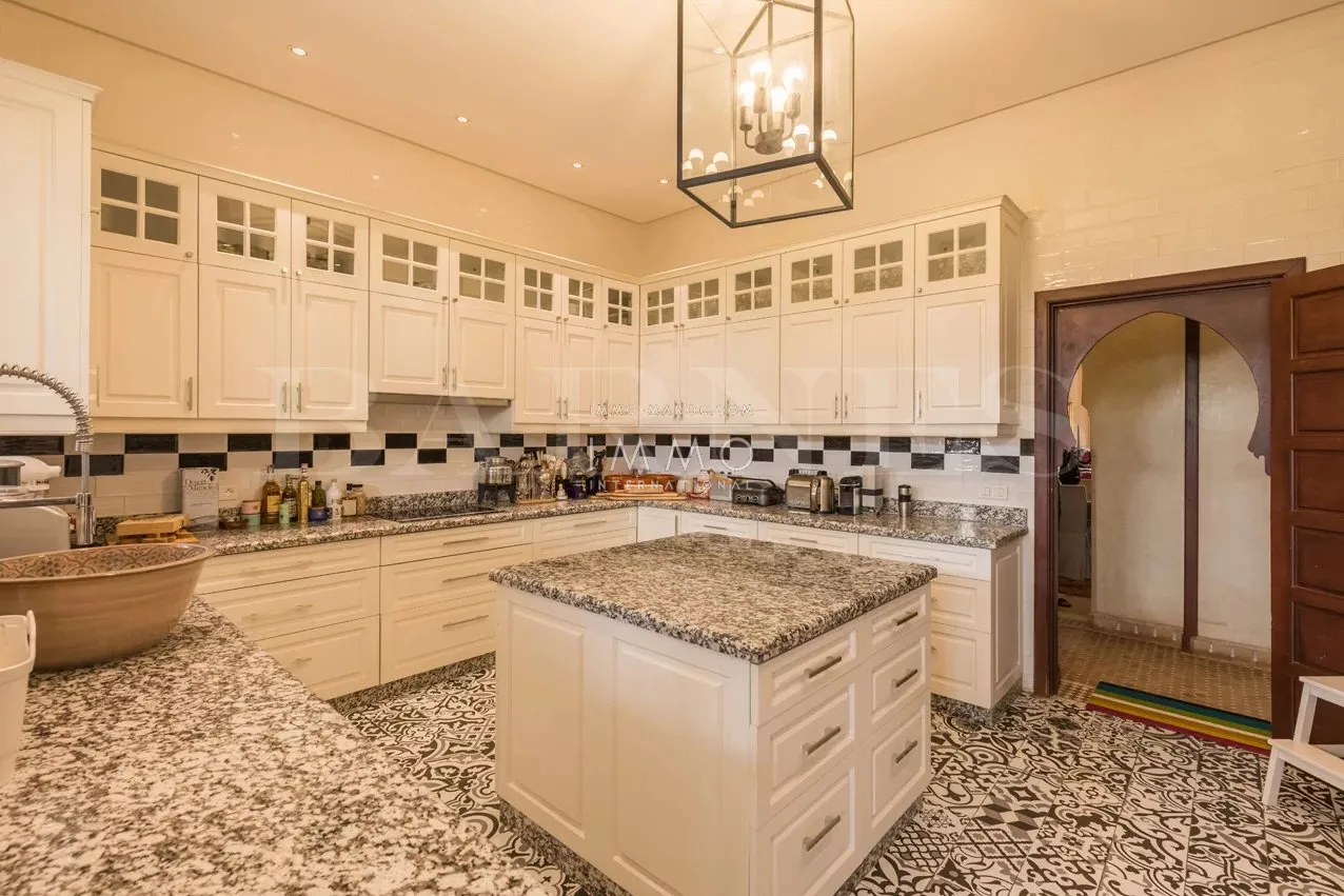 Villa de charme a vendre golf marrakech