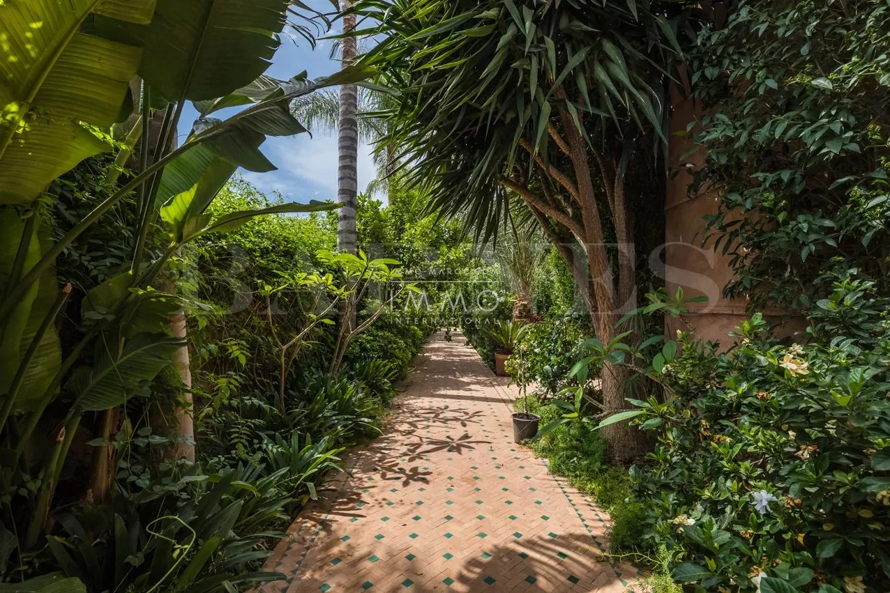 Villa de charme a vendre golf marrakech