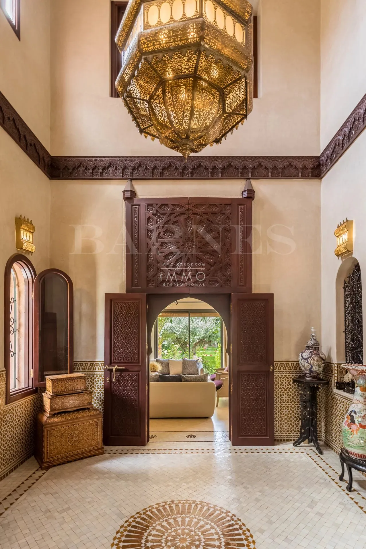 Villa de charme a vendre golf marrakech