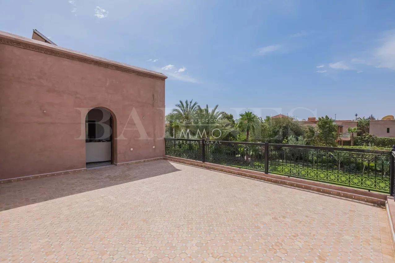 Villa de charme a vendre golf marrakech