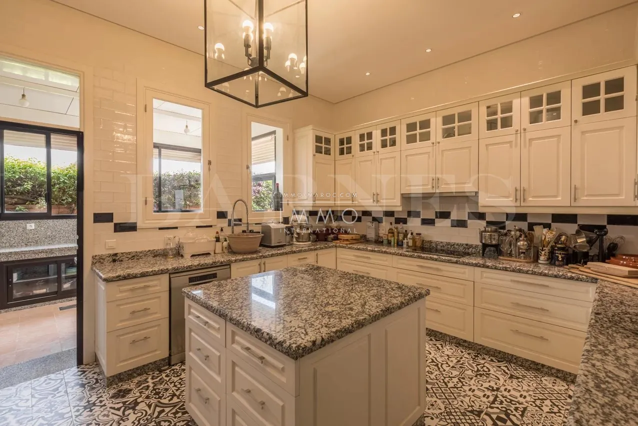 Villa de charme a vendre golf marrakech