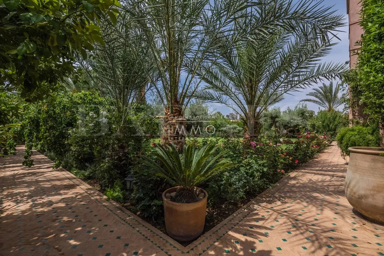 Villa de charme a vendre golf marrakech