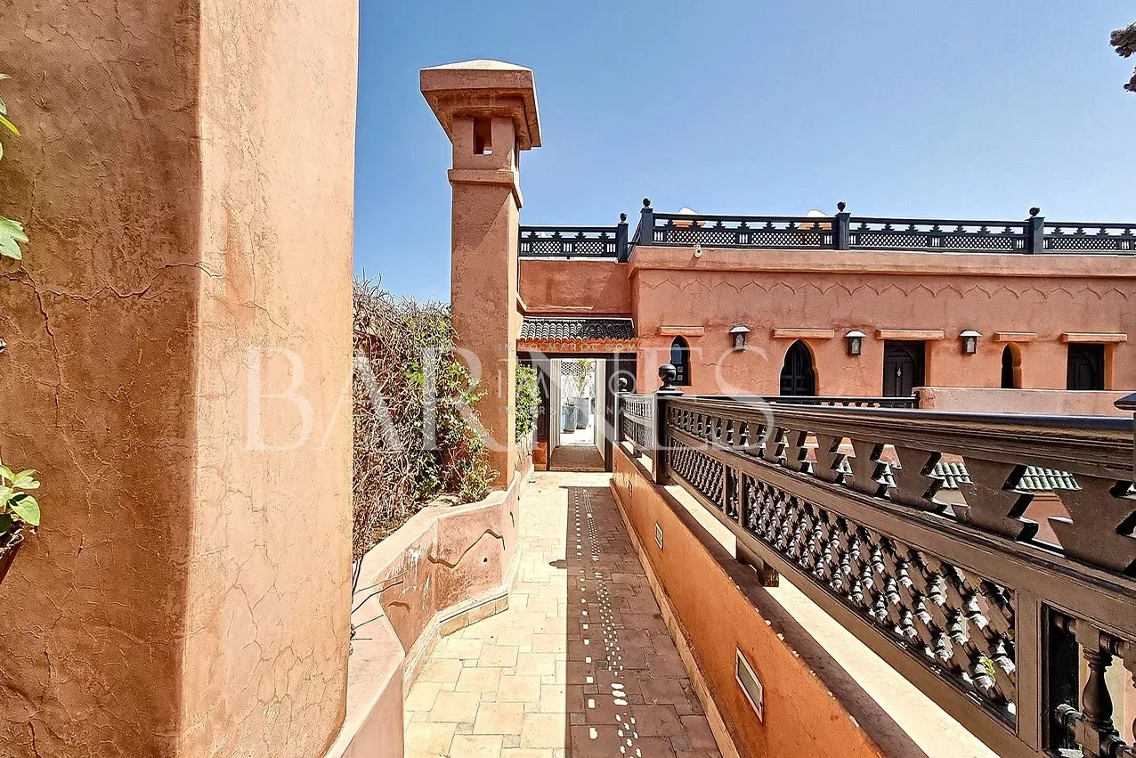 Sale of a guesthouse with 18 rooms located in a charming neighborhood of the medina in marrakech.