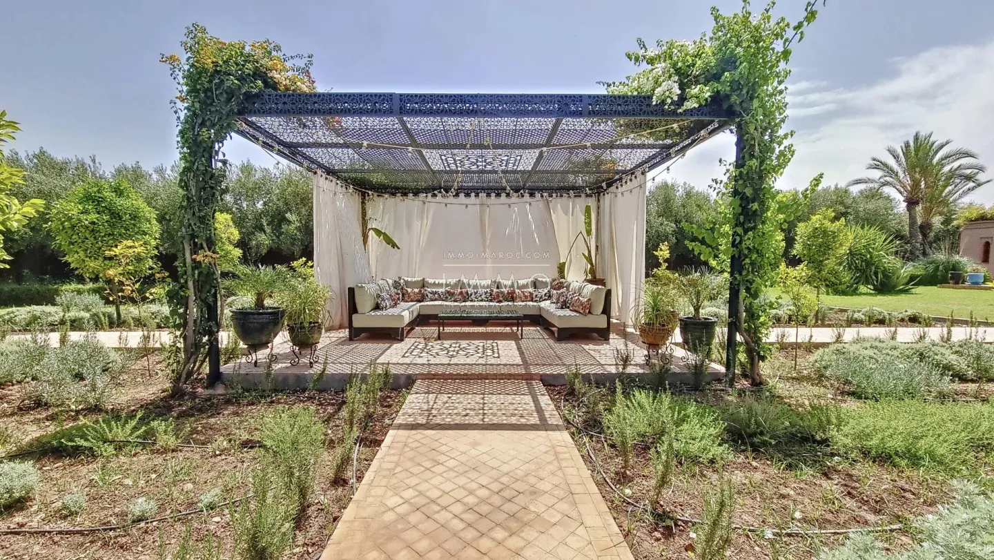 Moroccan architecture villa in a private estate