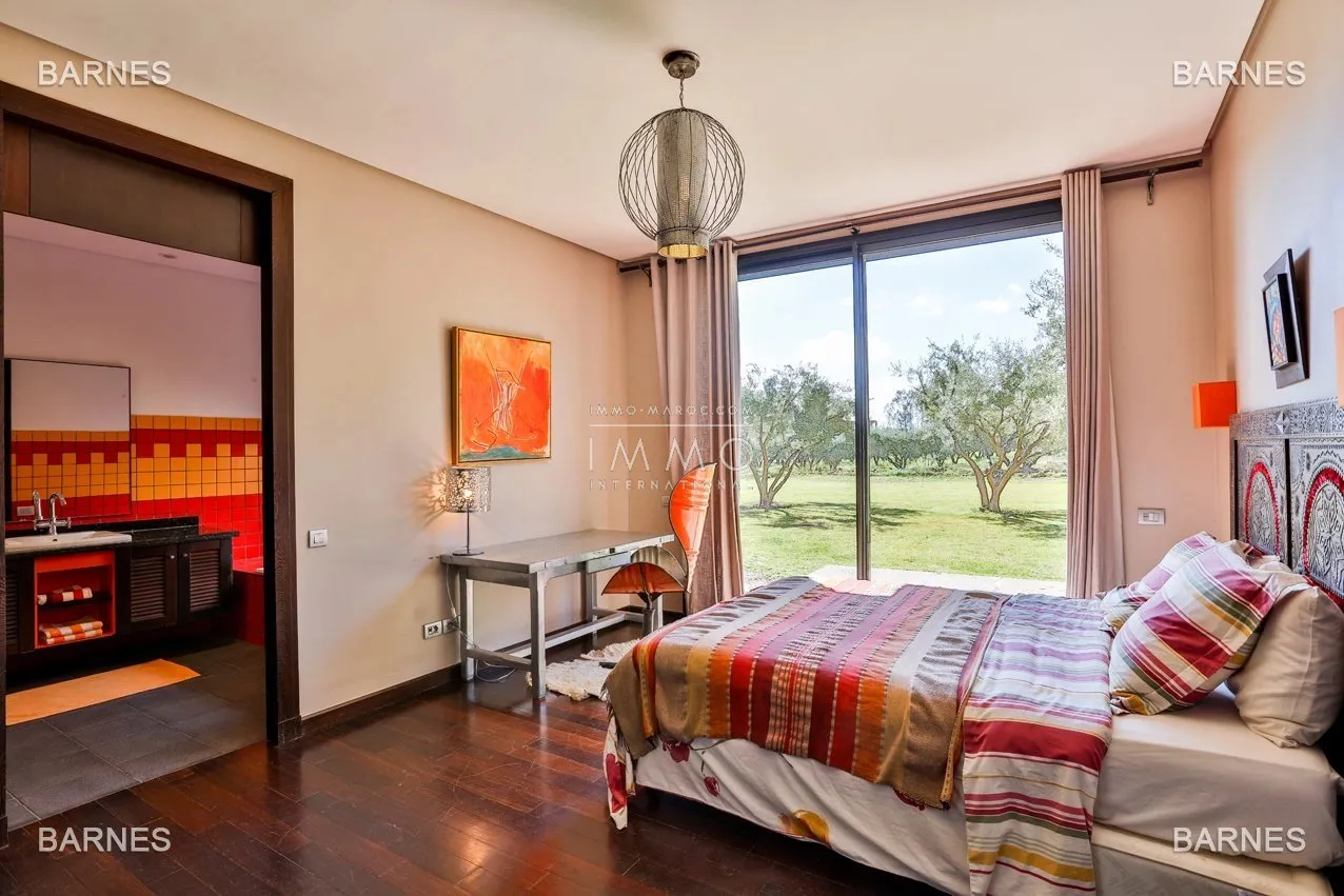 Contemporary villa on the road to ourika in marrakech