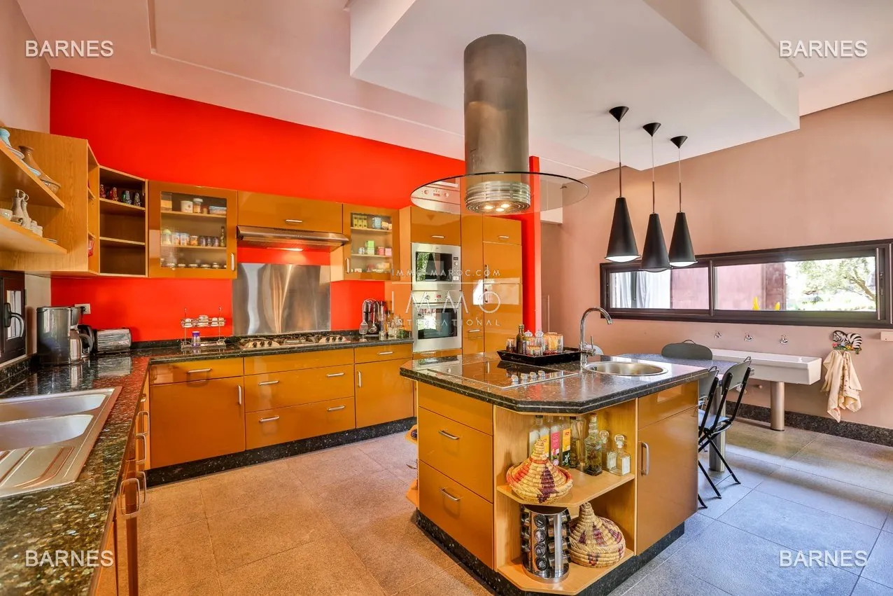 Contemporary villa on the road to ourika in marrakech