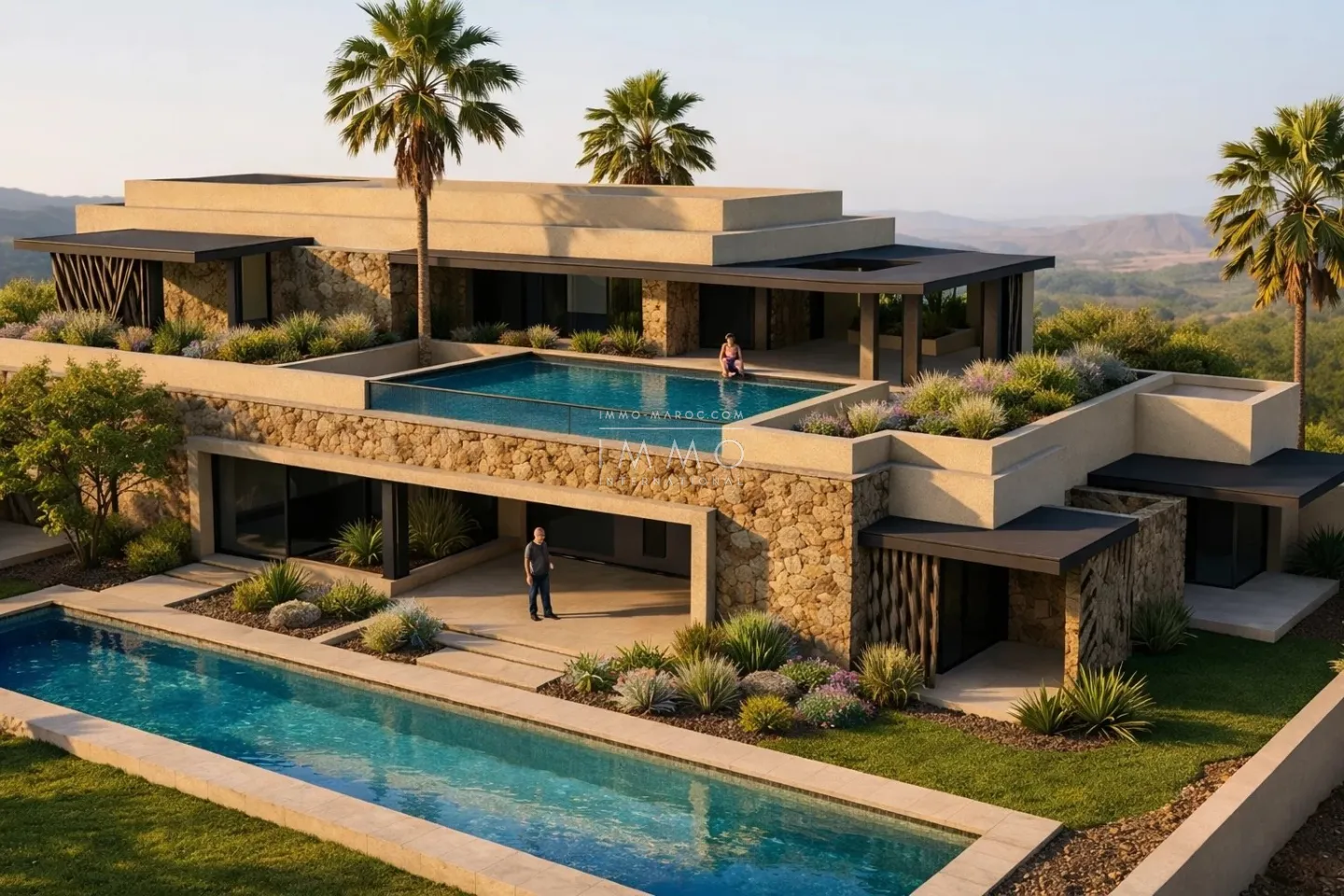 Exceptional villa on the front line of the amelkis golf course