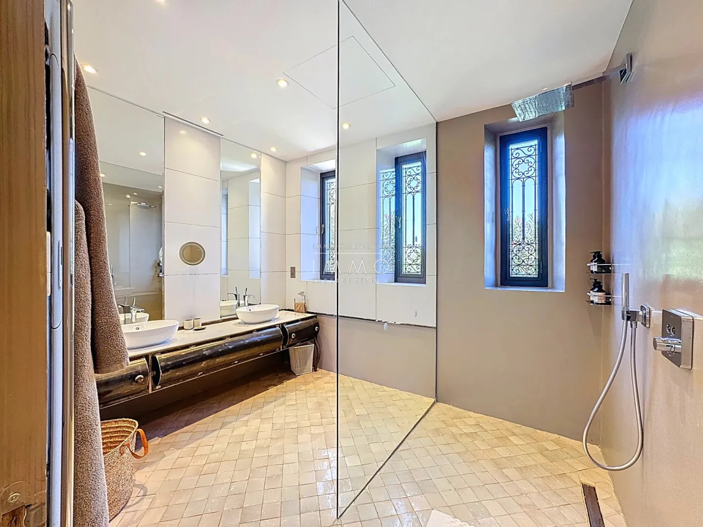 Villa with breathtaking views of the atlas.