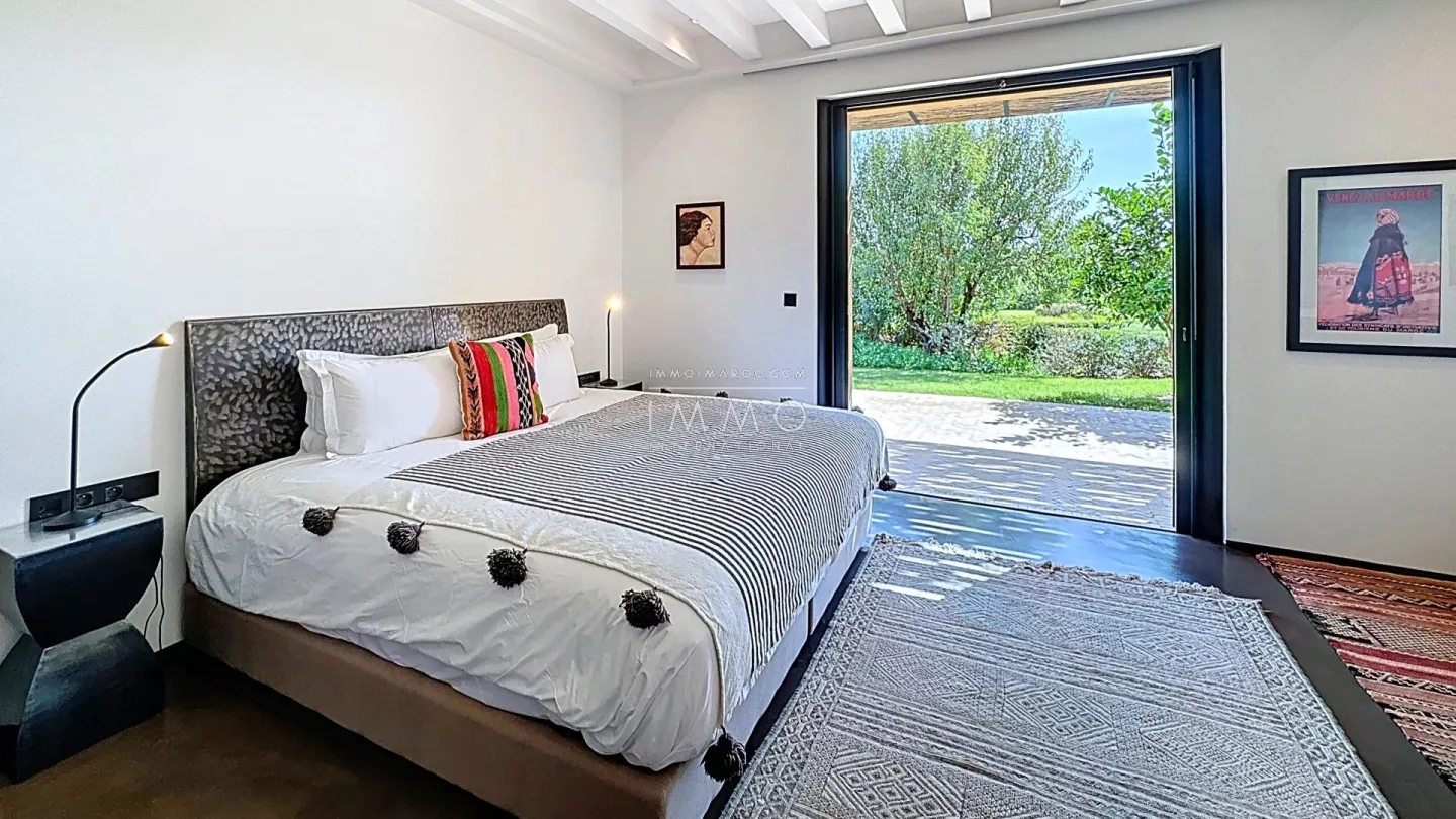 Villa with breathtaking views of the atlas.