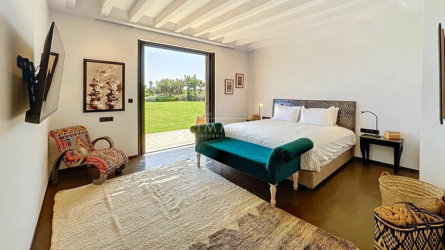 Villa with breathtaking views of the atlas.