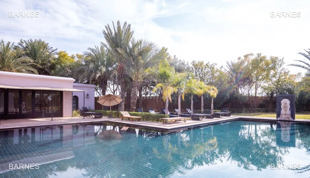 Exceptional property in the palm grove circuit , field 10.000 1500 m², a former lush park. 7m pus ceilings for receptions ,