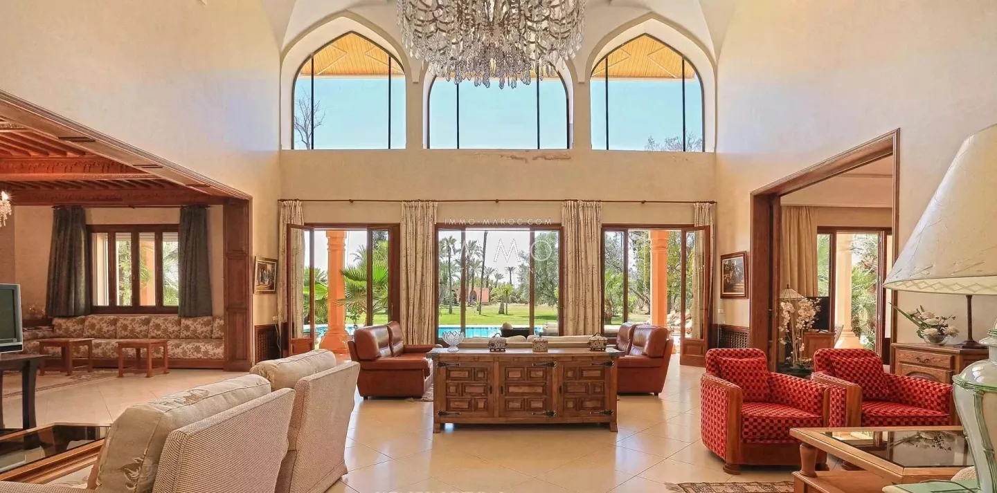 Sublime property for sale palmeraie marrakech