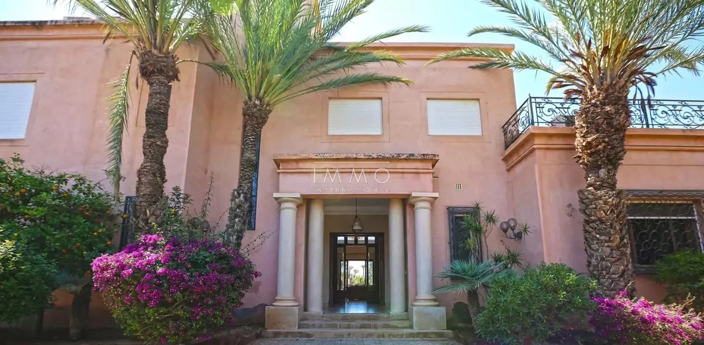 Sublime property for sale palmeraie marrakech
