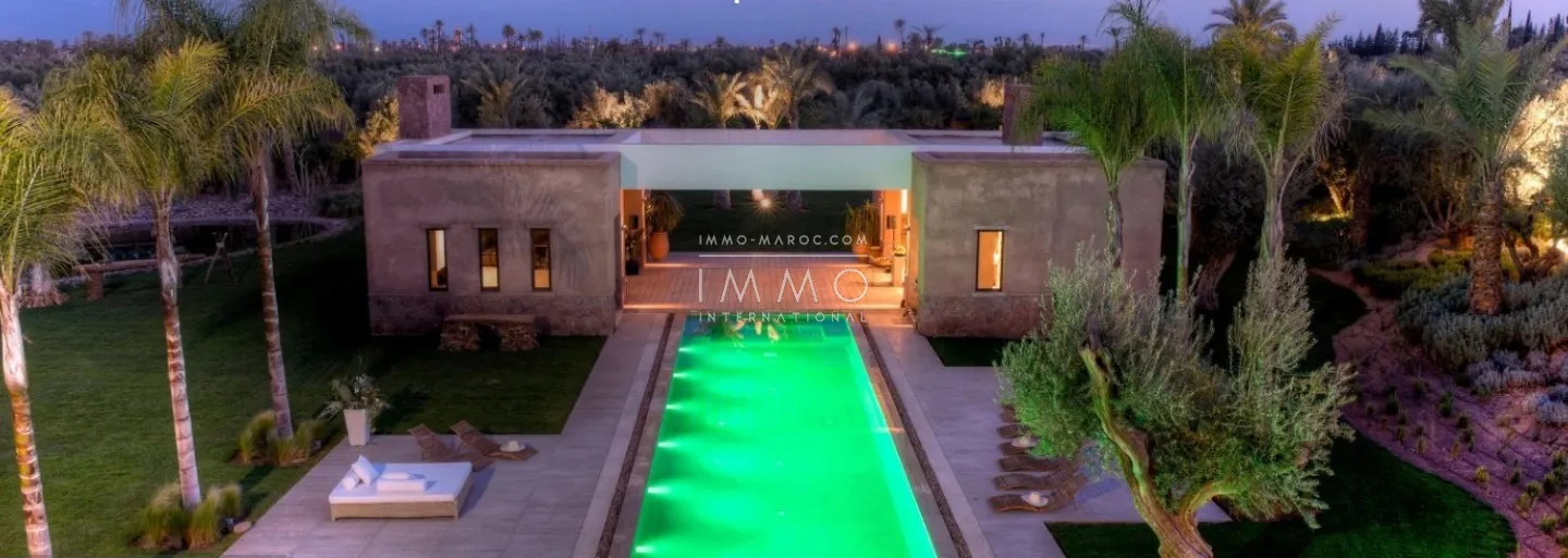 Luxury villa for sale in marrakech palmeraie-bab atlas