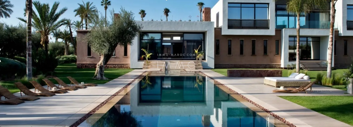 Luxury villa for sale in marrakech palmeraie-bab atlas