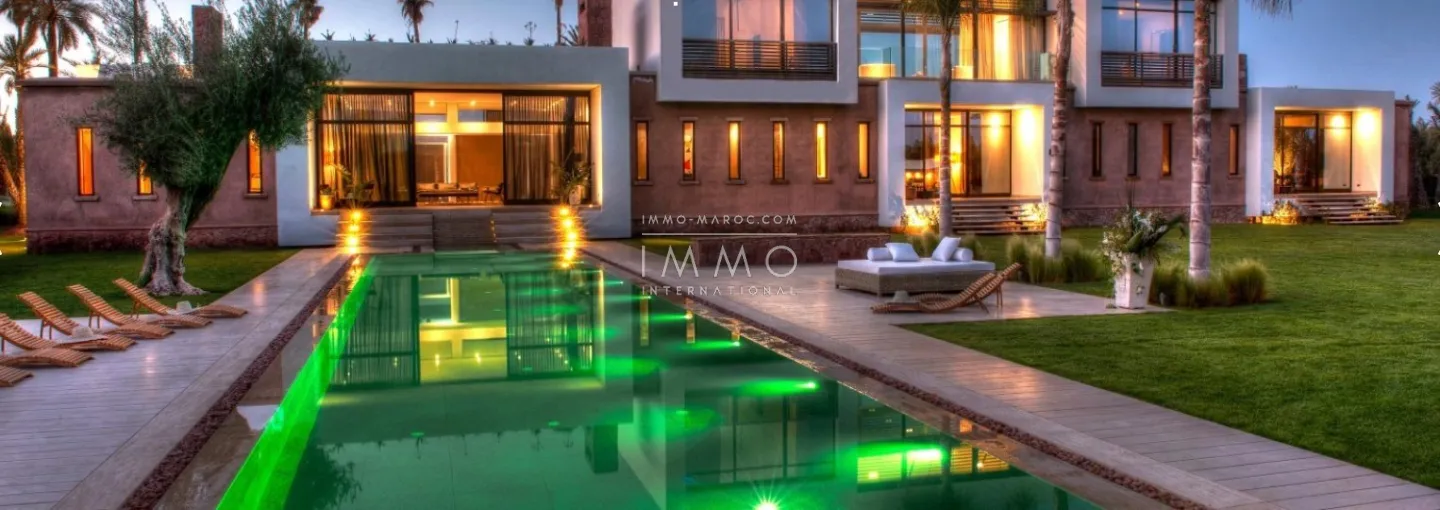 Luxury villa for sale in marrakech palmeraie-bab atlas