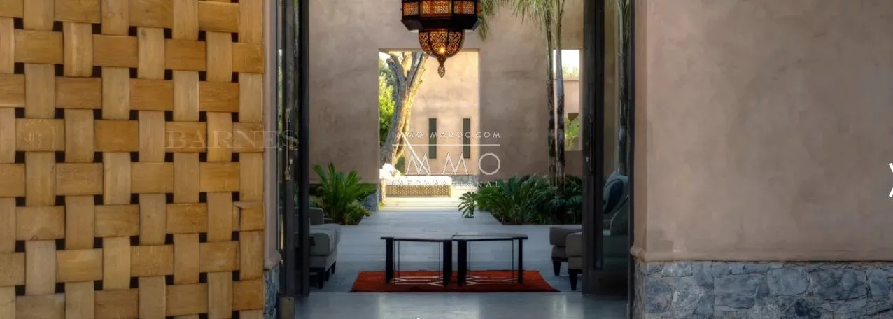 Luxury villa for sale in marrakech palmeraie.-bab atlas