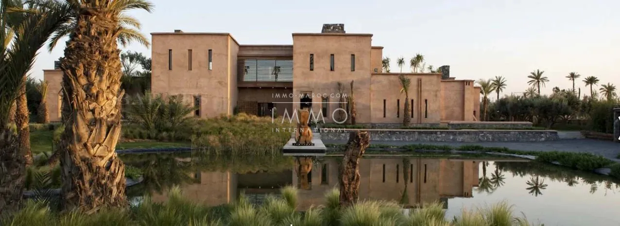 Luxury villa for sale in marrakech palmeraie.-bab atlas
