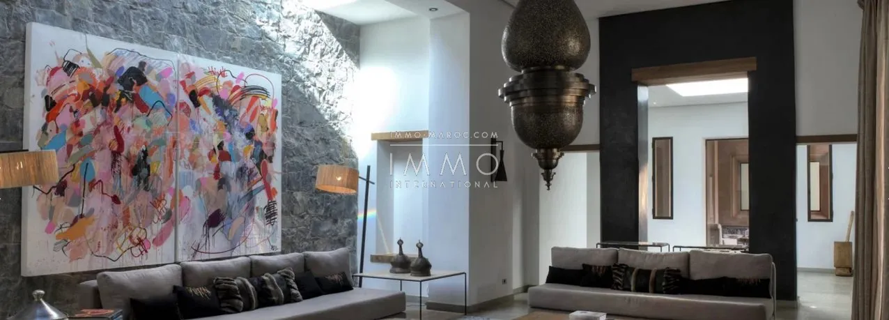 Luxury villa for sale in marrakech palmeraie.-bab atlas